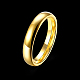 Regali di san valentino anelli per coppia in acciaio al titanio smaltato per donna RJEW-BB16394-6G-2
