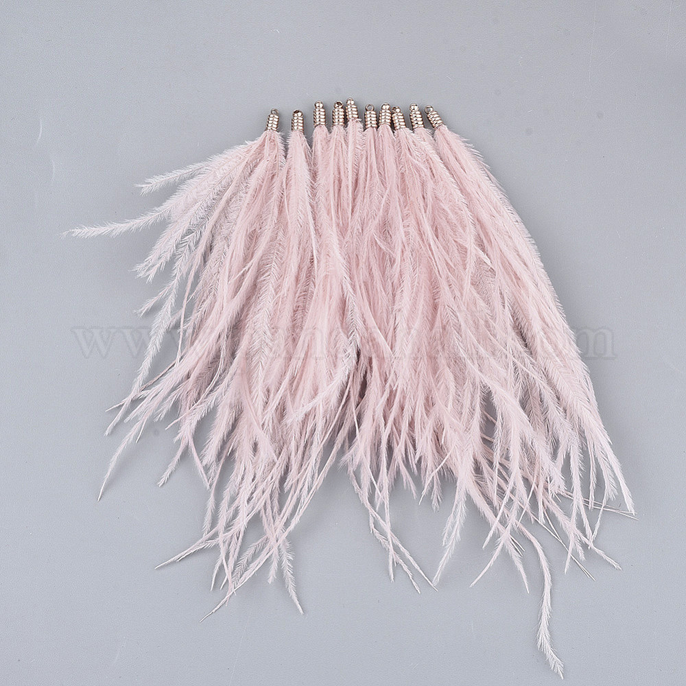 Wholesale Ostrich Feather Tassel Big Pendant Decorations